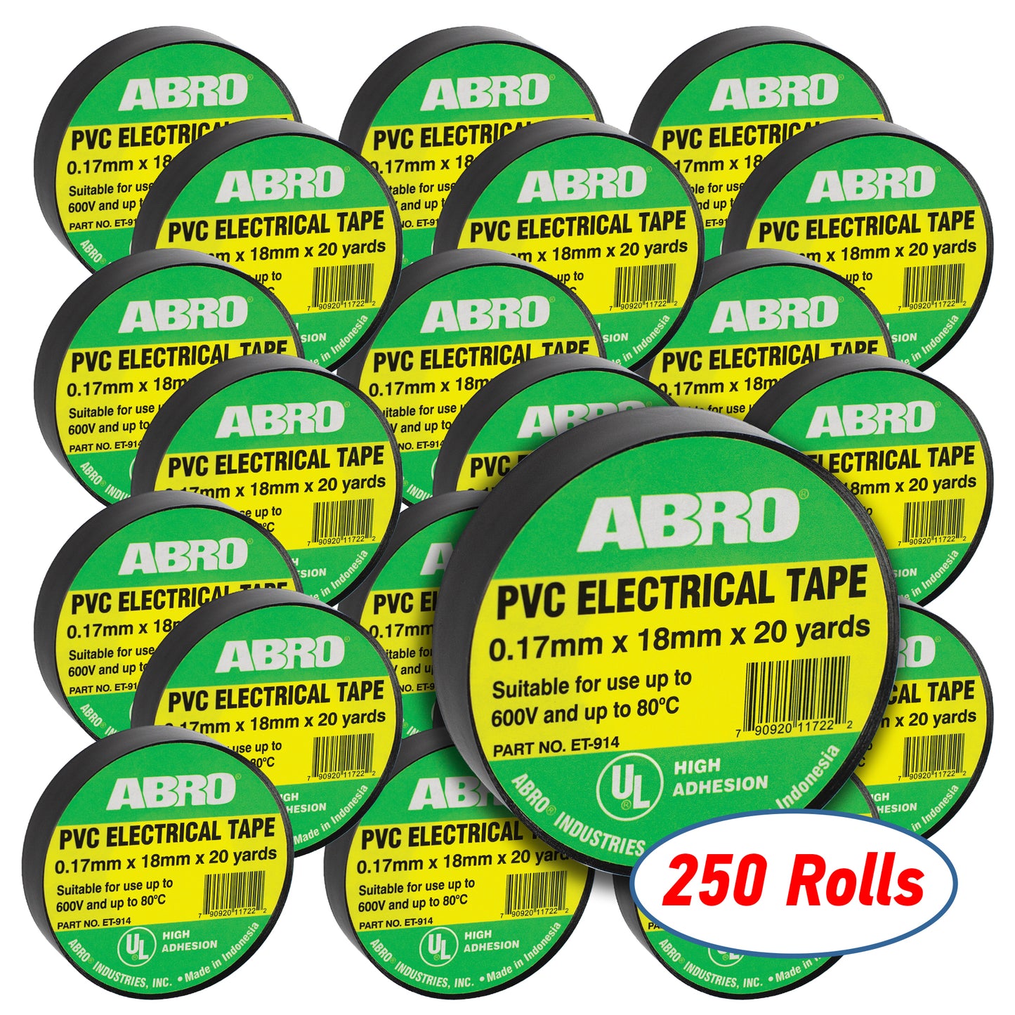 Flame Retardant Electrical Tape ABRO