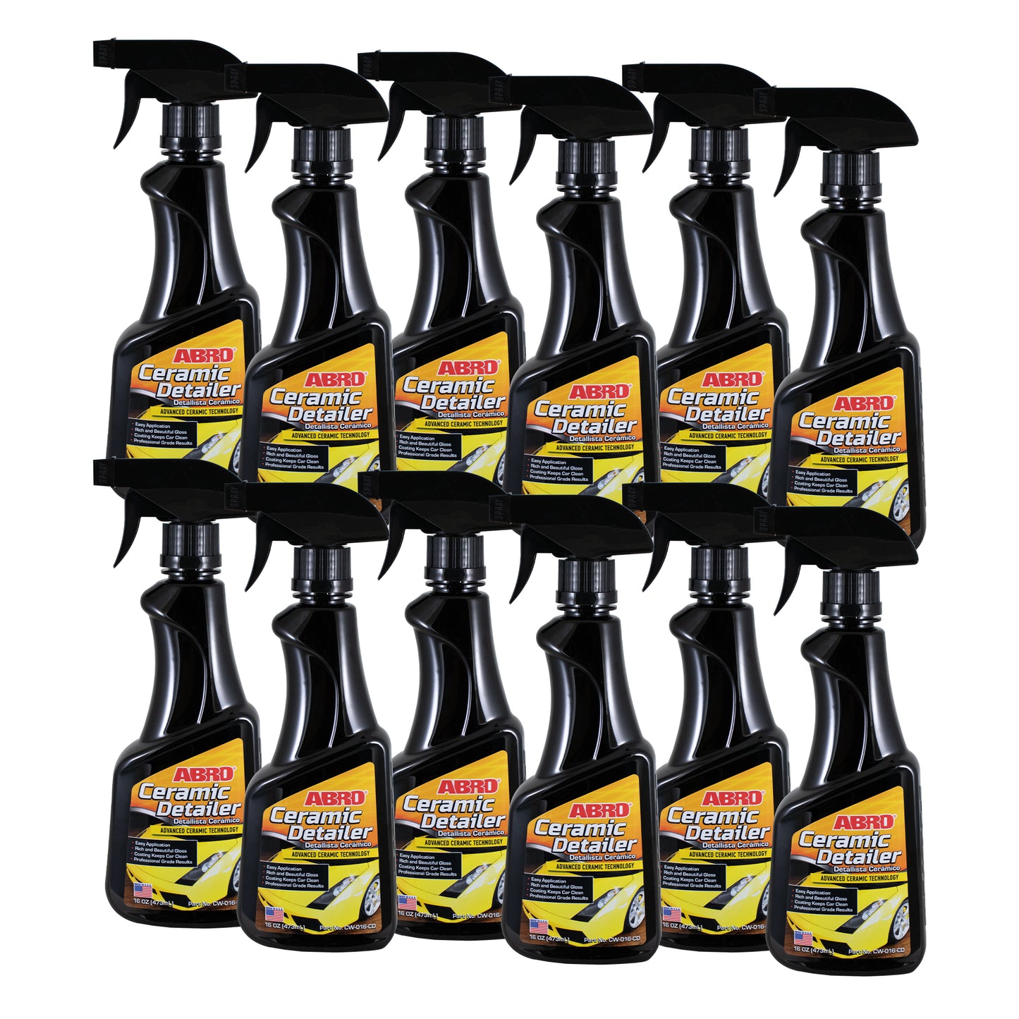 ABRO Ceramic Detailer Pack of 12