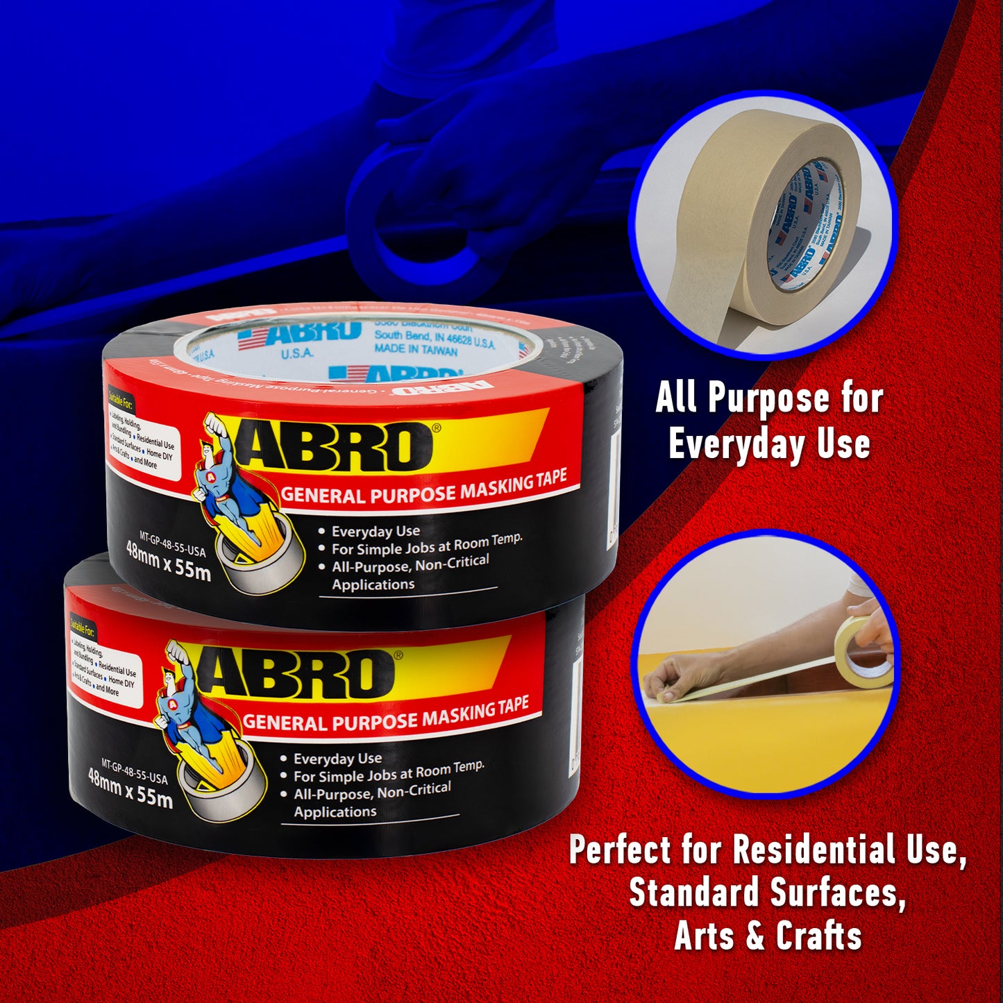 ABRO GP Masking Tape