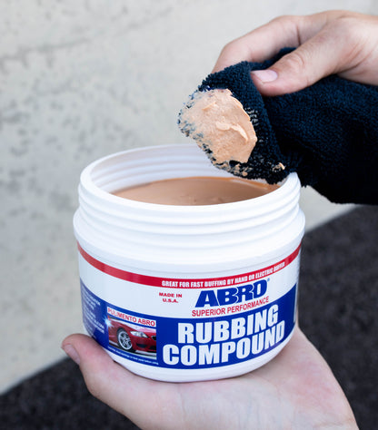 ABRO Superior Performance Rubbing Compound Pack of 12