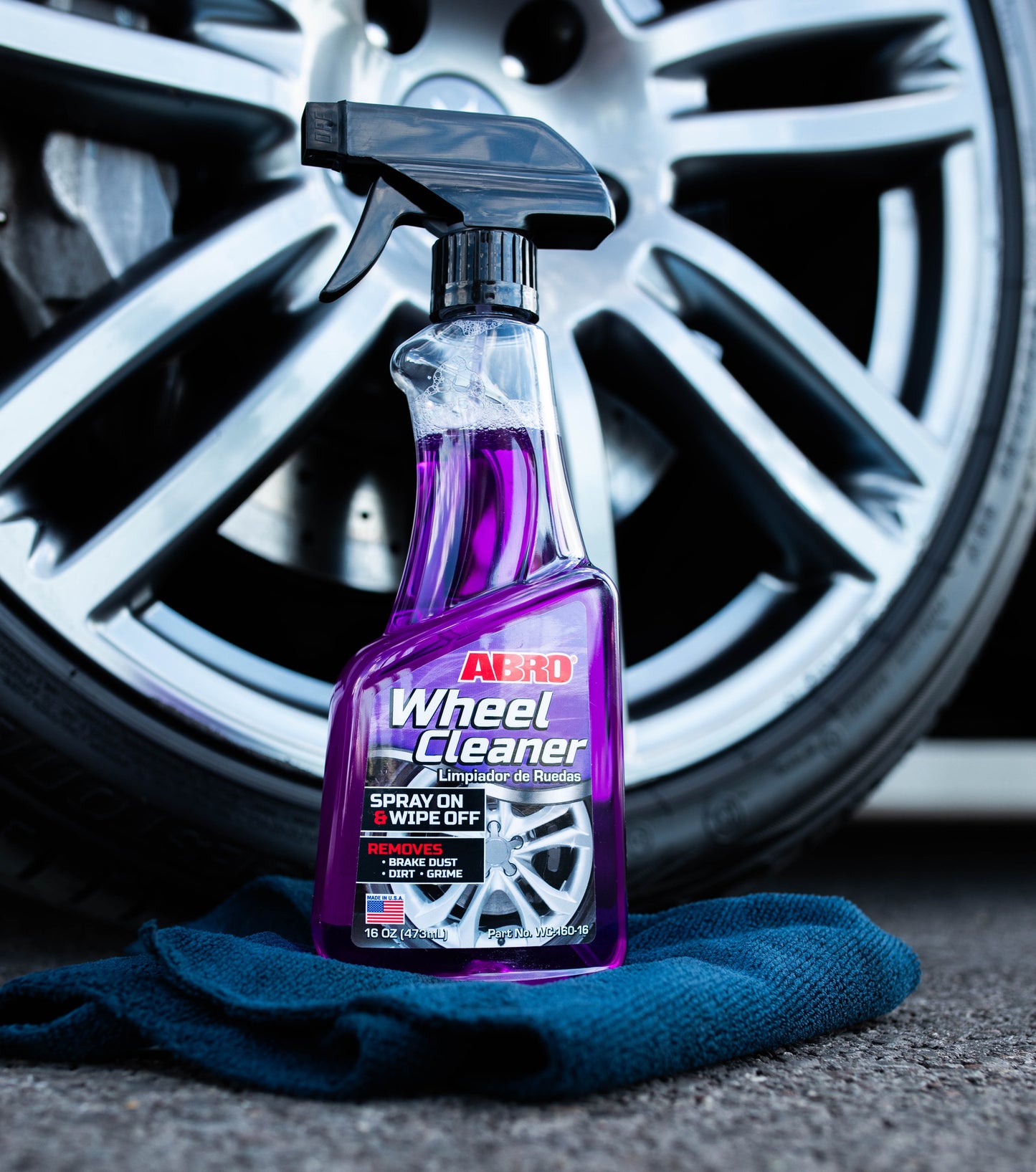 ABRO Wheel Cleaner Pack of 12